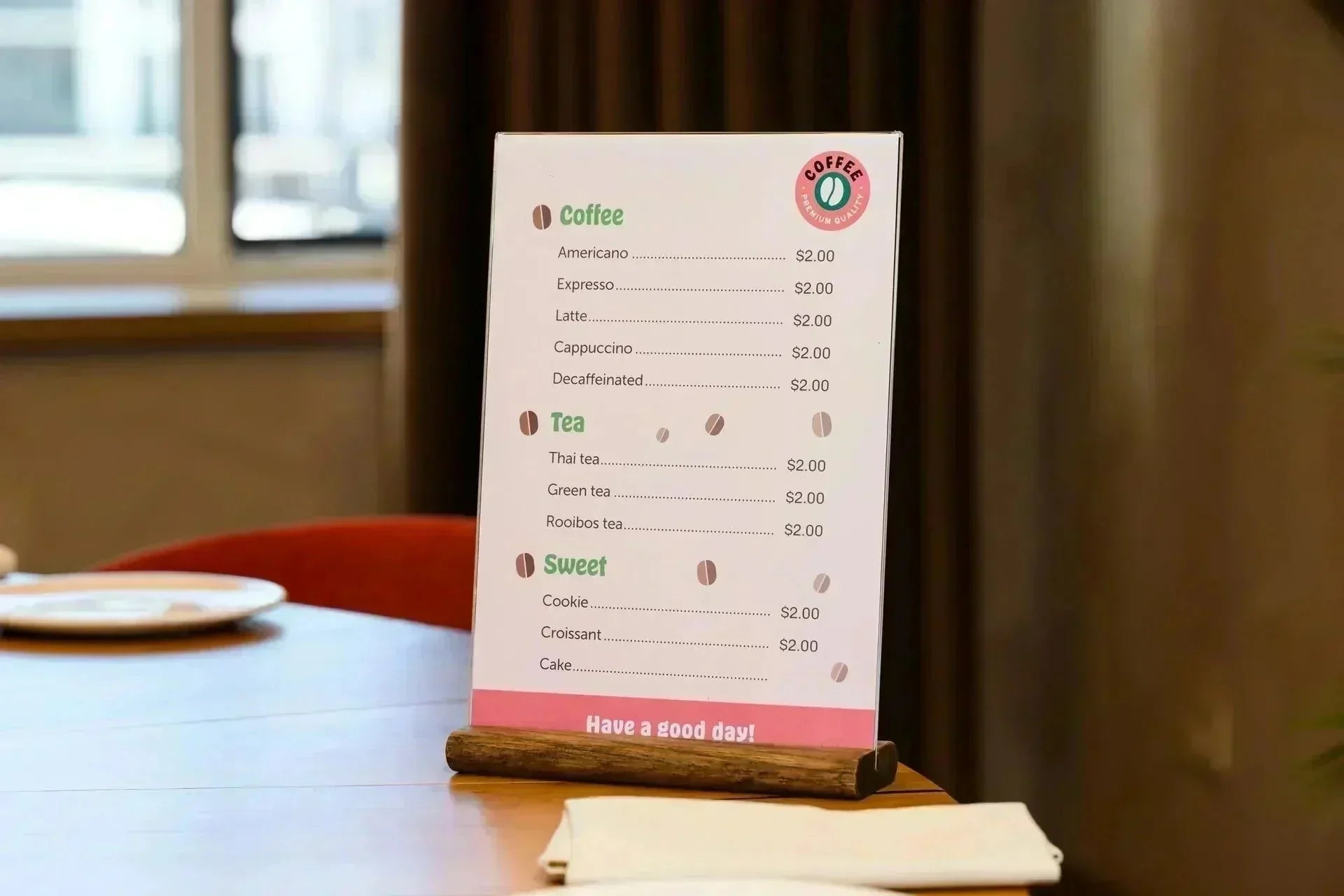 Acrylic & PVC Menu Covers: Hygiene, Clarity & When They Make Sense - Inko Horeca Accessories