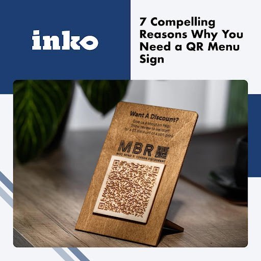 Why You Need a QR Menu Signs in 2025 - inkohoreca-shop
