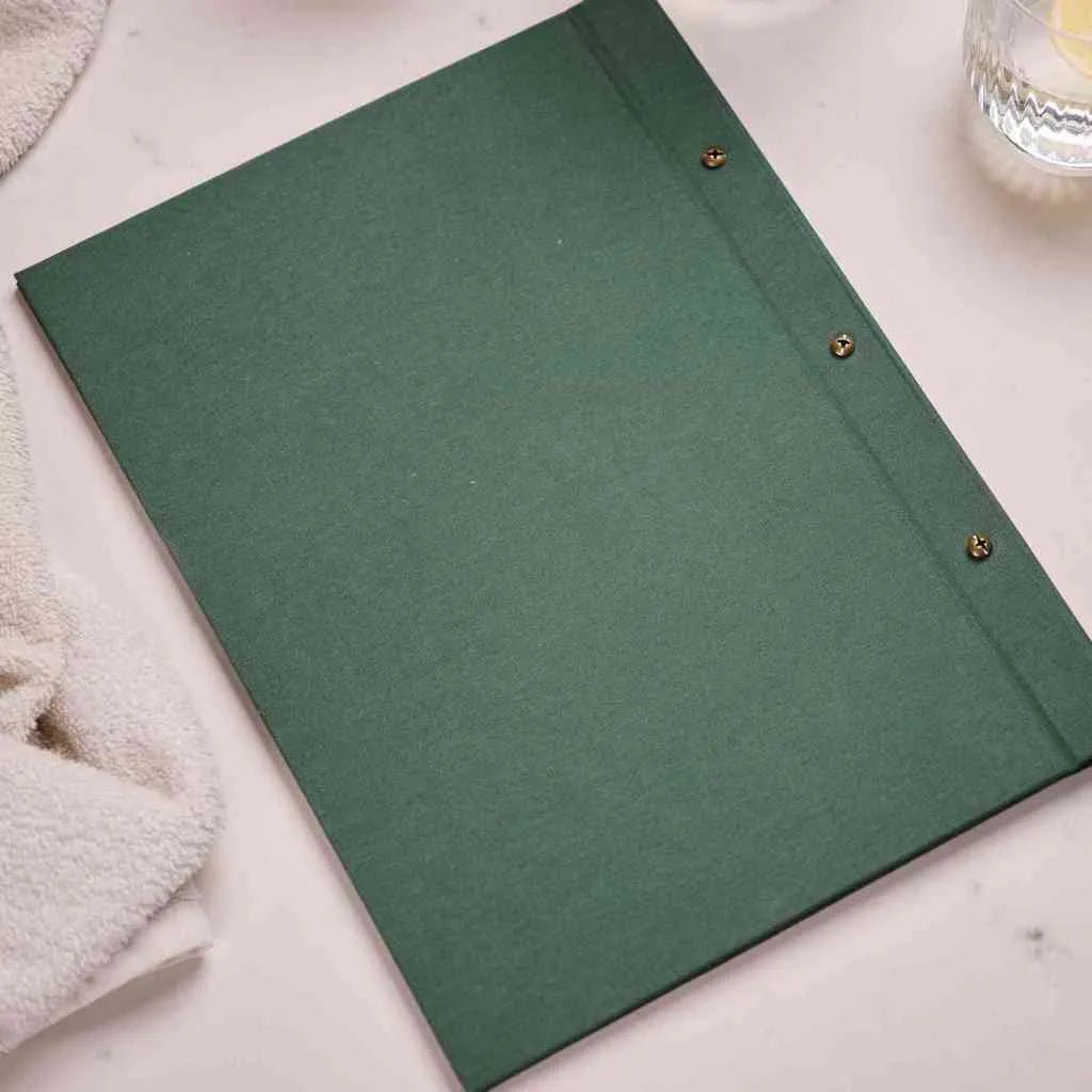 Fabric Menu Folder (TM01A4) - inkohoreca - shop