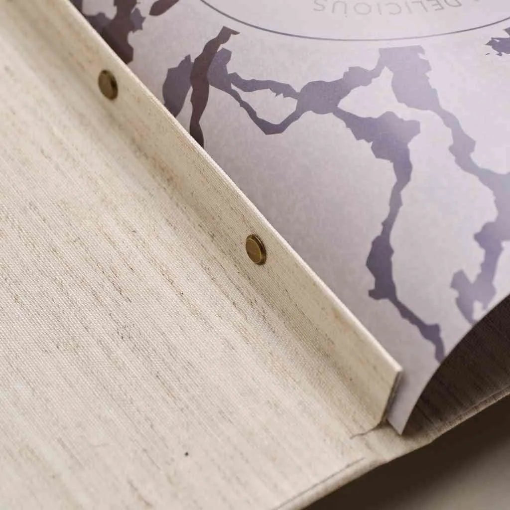 Fabric Menu Folder (TM13A4 - C) - inkohoreca - shop
