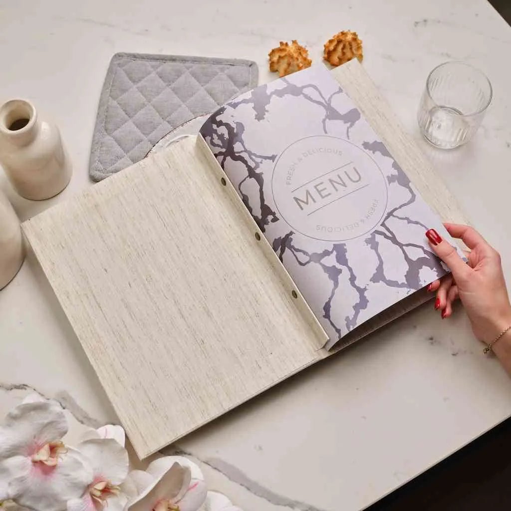 Fabric Menu Folder (TM13A4 - C) - inkohoreca - shop
