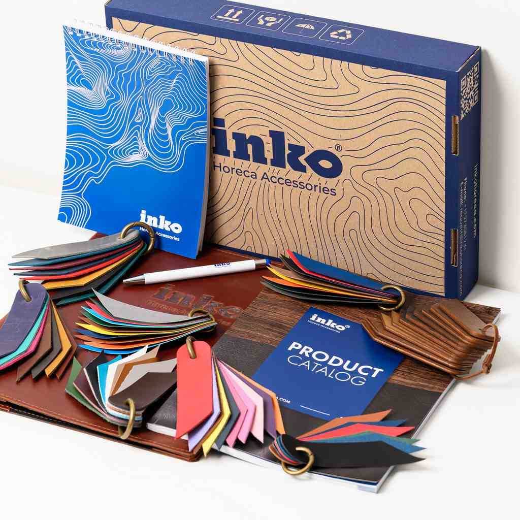 Leather Small Sample Box - Inko Horeca Accessories