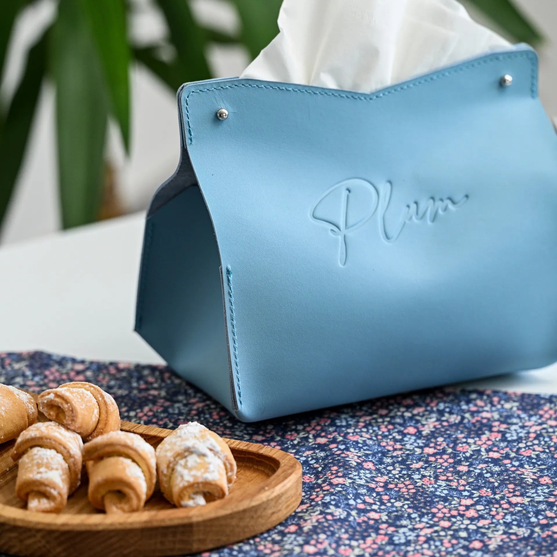 Leather Tissue Box (LNH03) - inkohoreca - shop