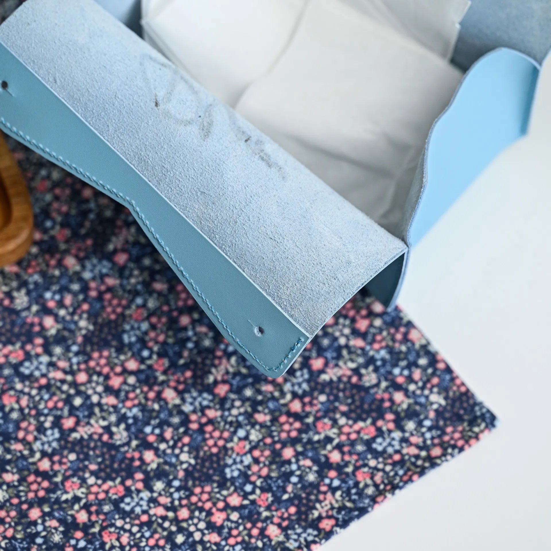 Leather Tissue Box (LNH03) - inkohoreca - shop