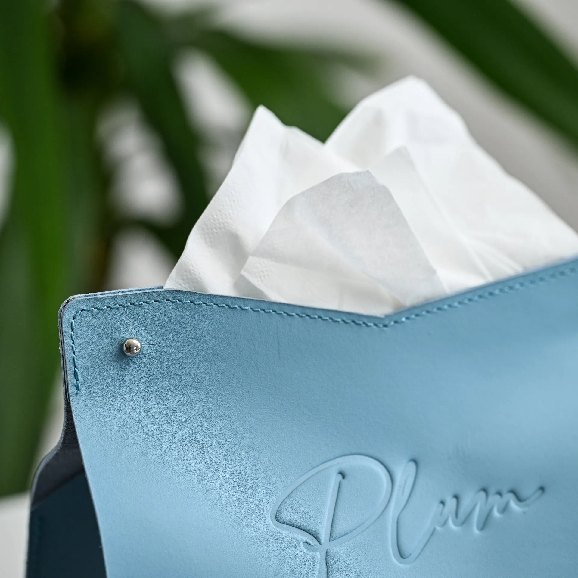 Leather Tissue Box (LNH03) - inkohoreca - shop