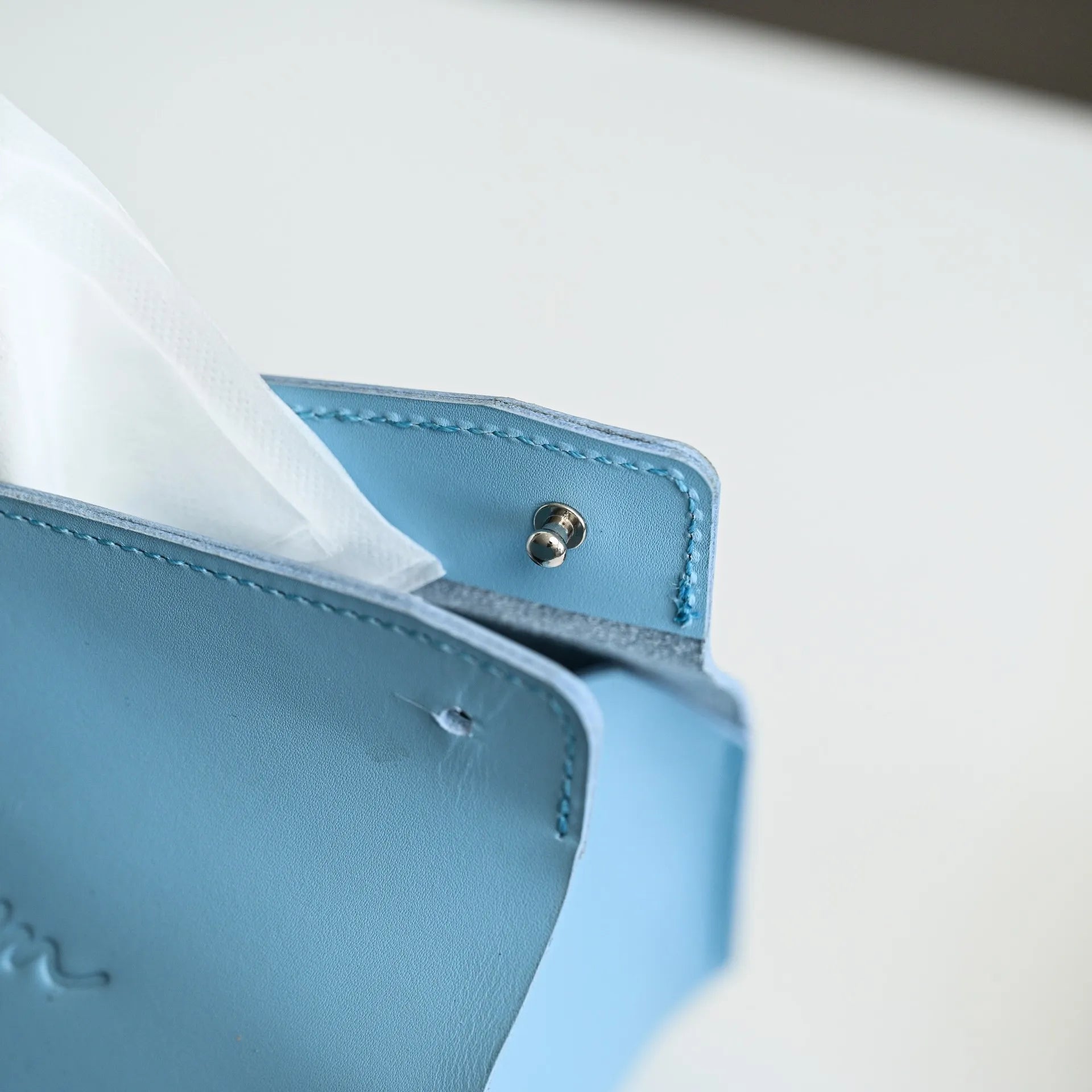 Leather Tissue Box (LNH03) - inkohoreca - shop