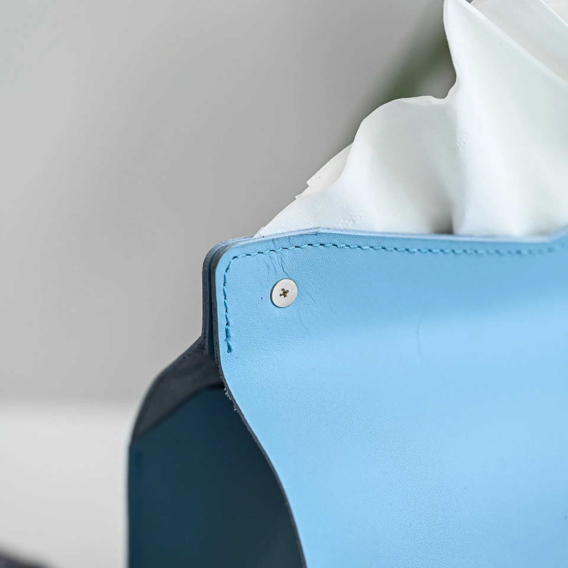 Leather Tissue Box (LNH03) - inkohoreca - shop