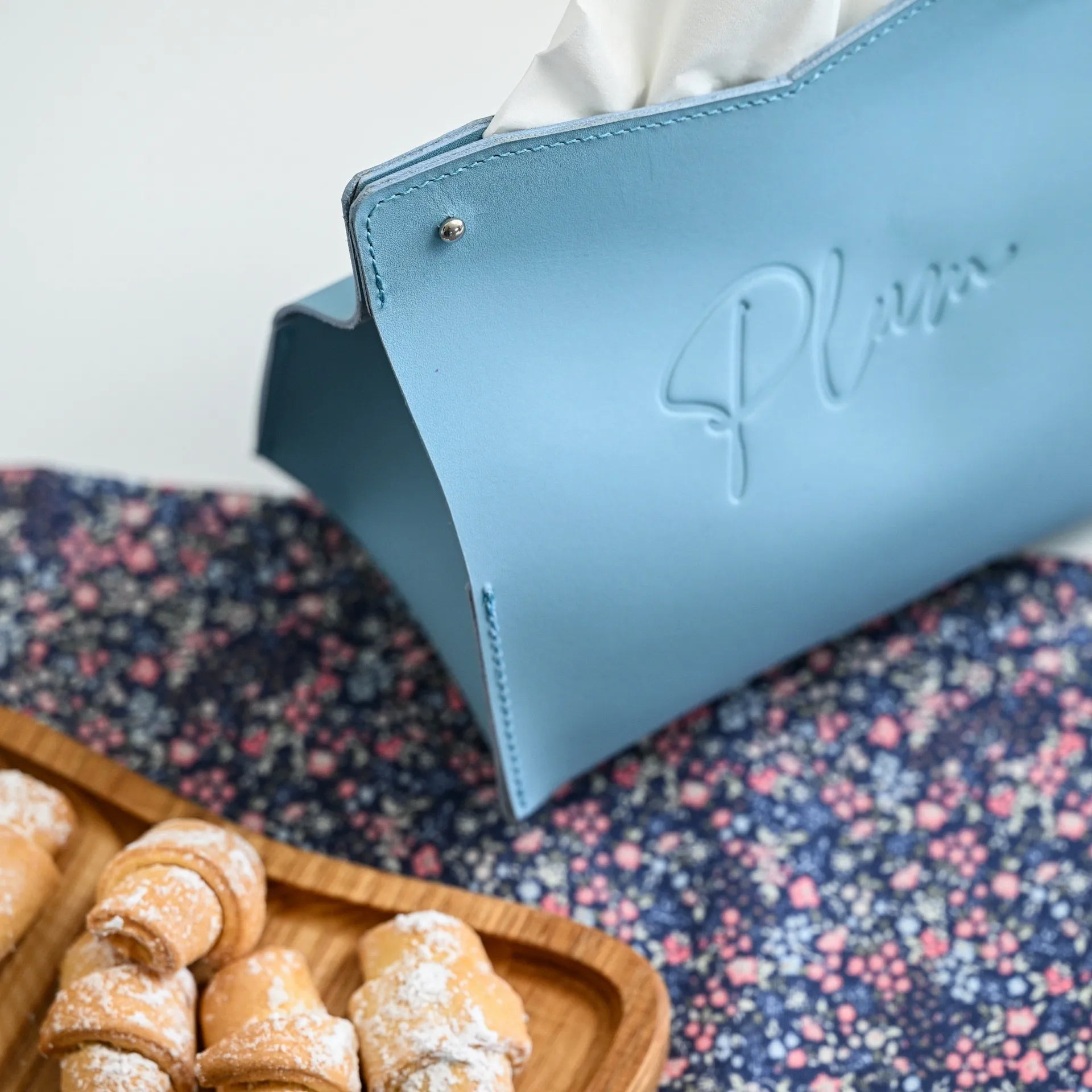 Leather Tissue Box (LNH03) - inkohoreca - shop