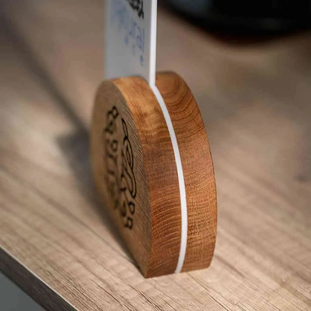 QR Menu Sign on Acrylic Table Stand (QW02) - inkohoreca - shop