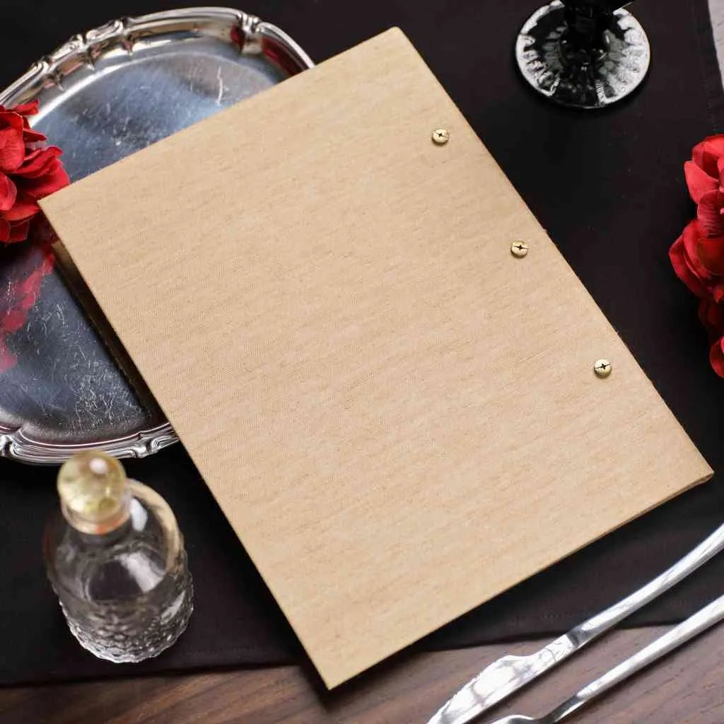 Textile Menu Holder (TM12A4 - C) - inkohoreca - shop