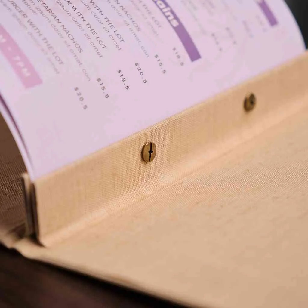 Fabric Menu Folder (TM13A10-c) - inkohoreca - shop