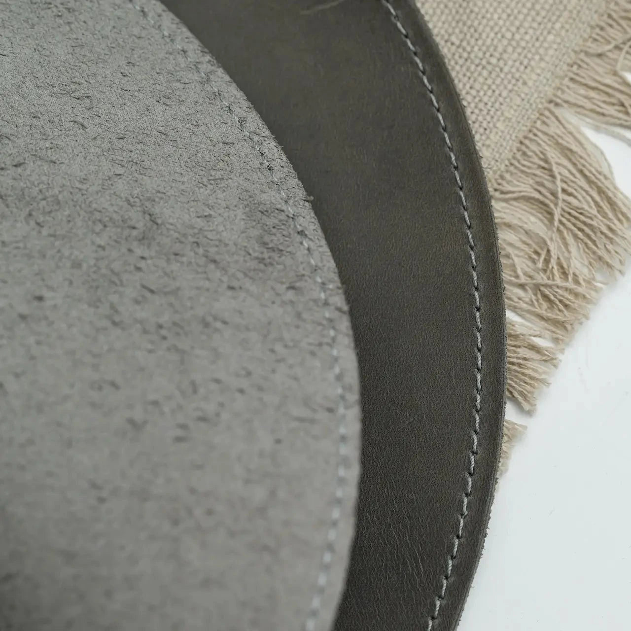 Unique grey leather placemats - Inko Horeca Accessories