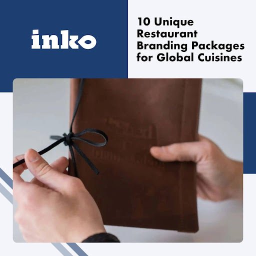 10 Unique Restaurant Branding Packages for Global Cuisines - inkohoreca-shop