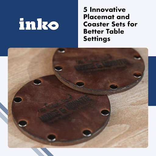 5 Innovative Placemat and Coaster Sets for Better Table Settings - inkohoreca-shop