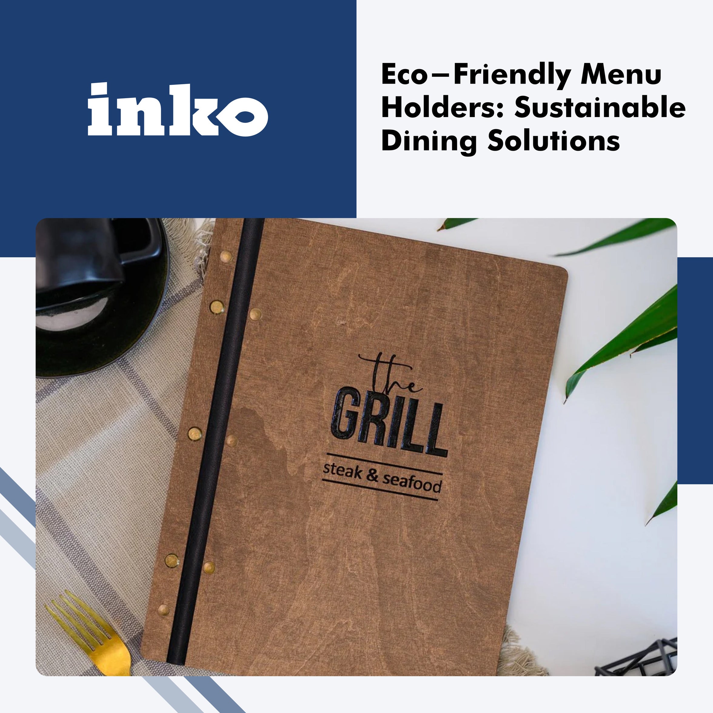 Eco-Friendly Menu Holders: Sustainable Dining Solutions