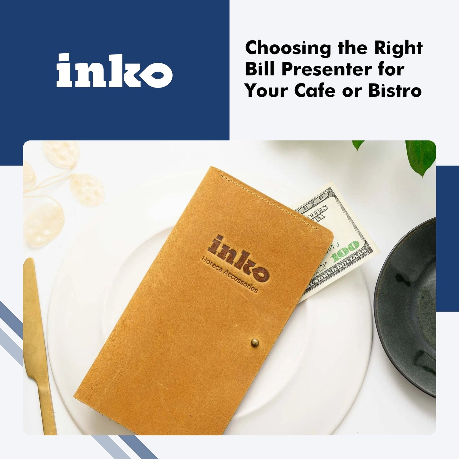 Choosing the Right Bill Presenter for Your Cafe or Bistro - inkohoreca-shop