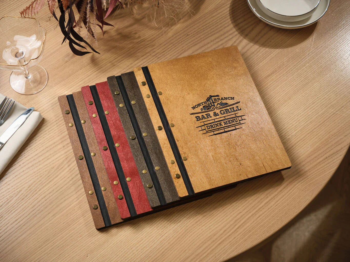 Wooden Menu Covers: Materials, Finishes & When to Choose Wood