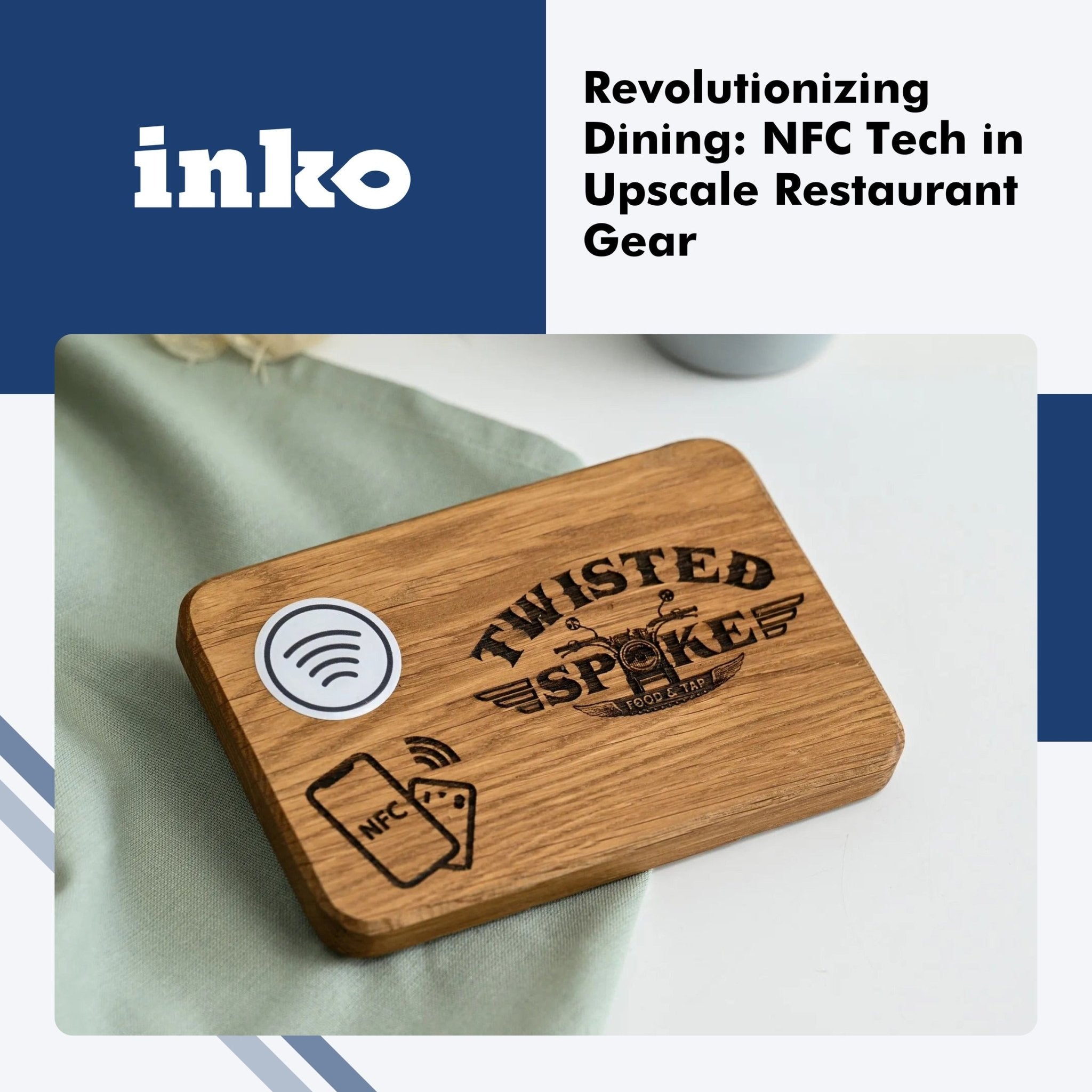 Revolutionizing Dining: NFC Tech in Upscale Restaurant Gear - inkohoreca-shop