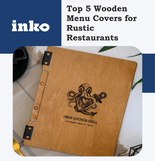 Top 5 Wooden Menu Covers for Rustic Restaurants