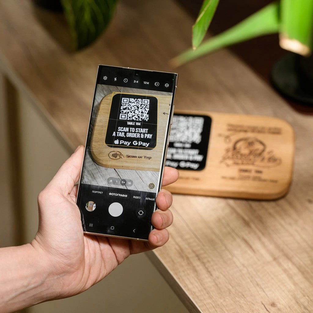 QR Menu Signs - inkohoreca-shop