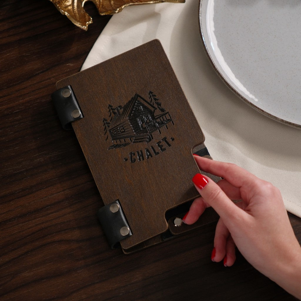 Rustic Style Check Presenters Wooden Check Presenters & Wooden Bill Holders | Inko Horeca