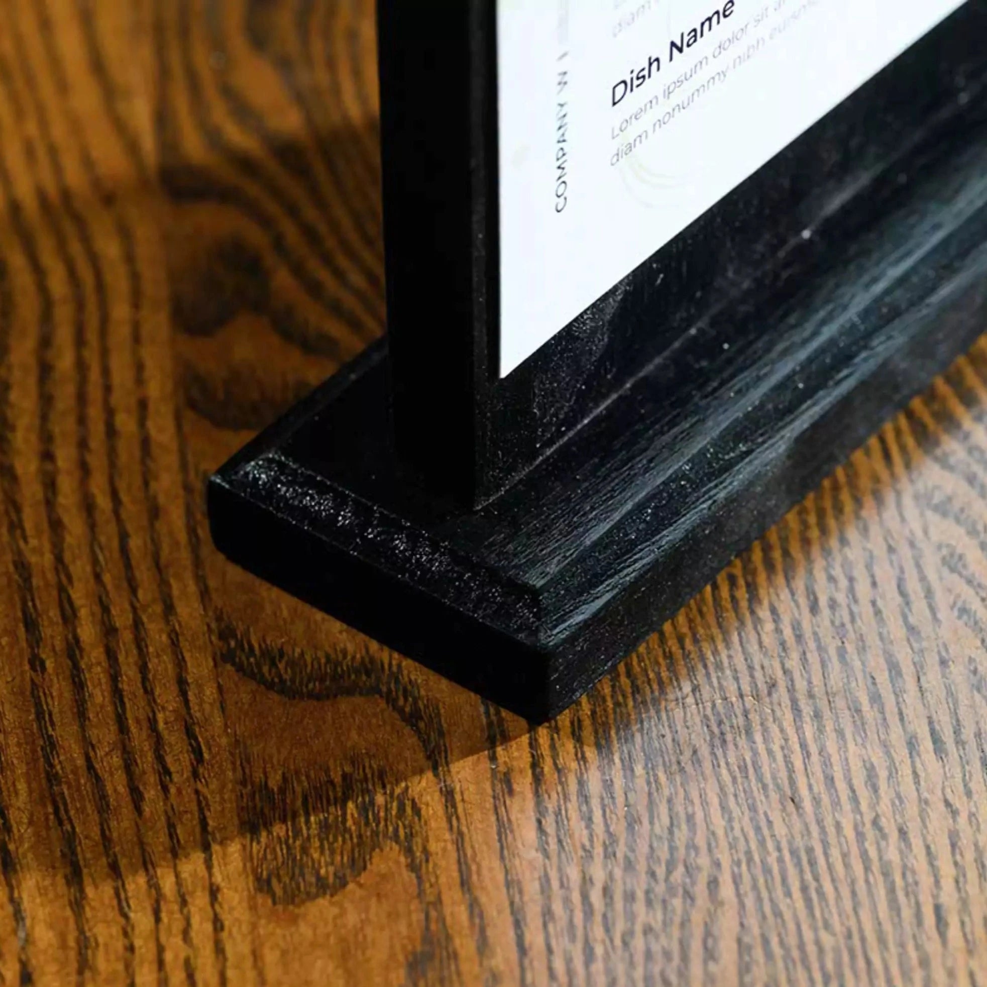 Table Stand Menu Holder for A5 sheets