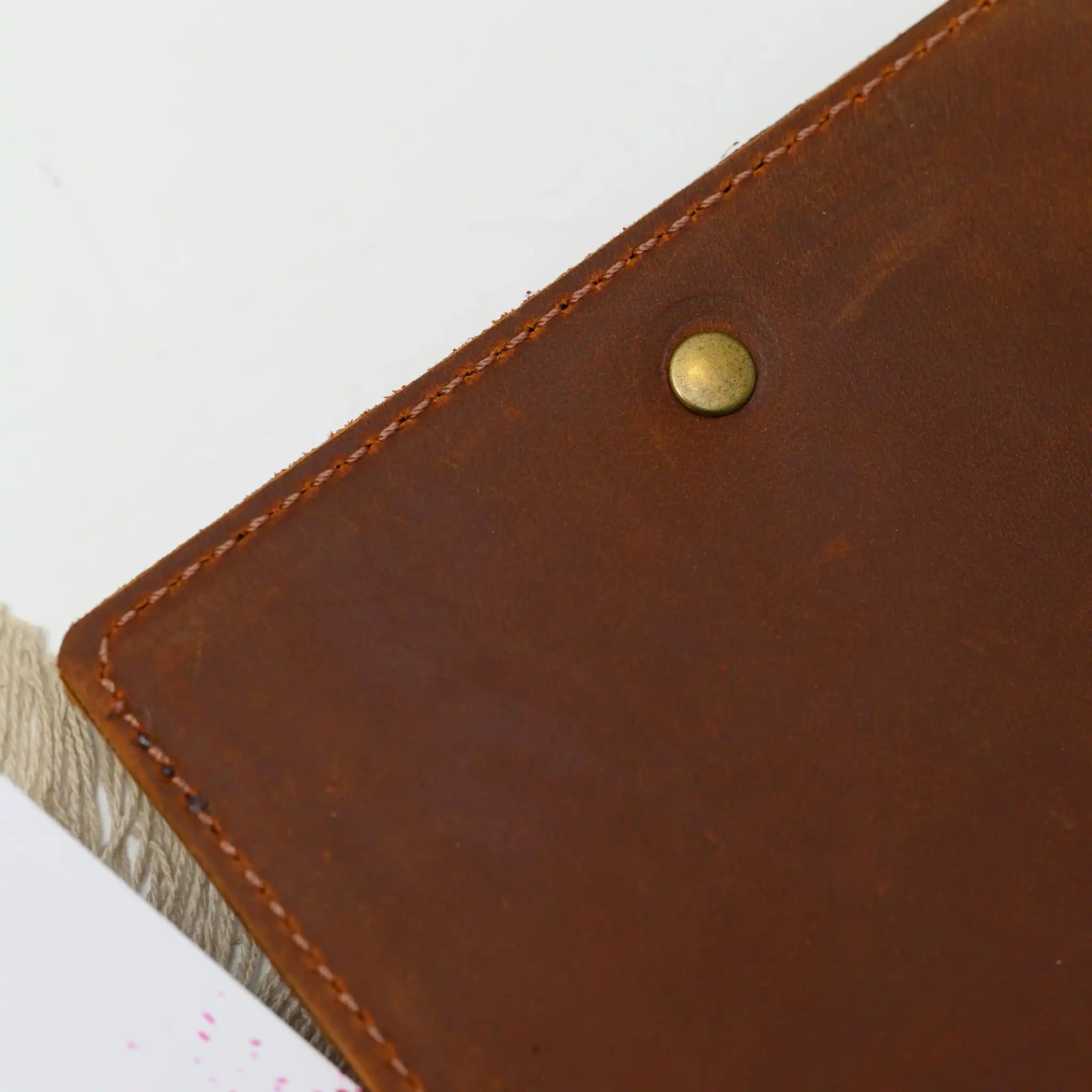Leather Menu Board with Clip (LM14A4)