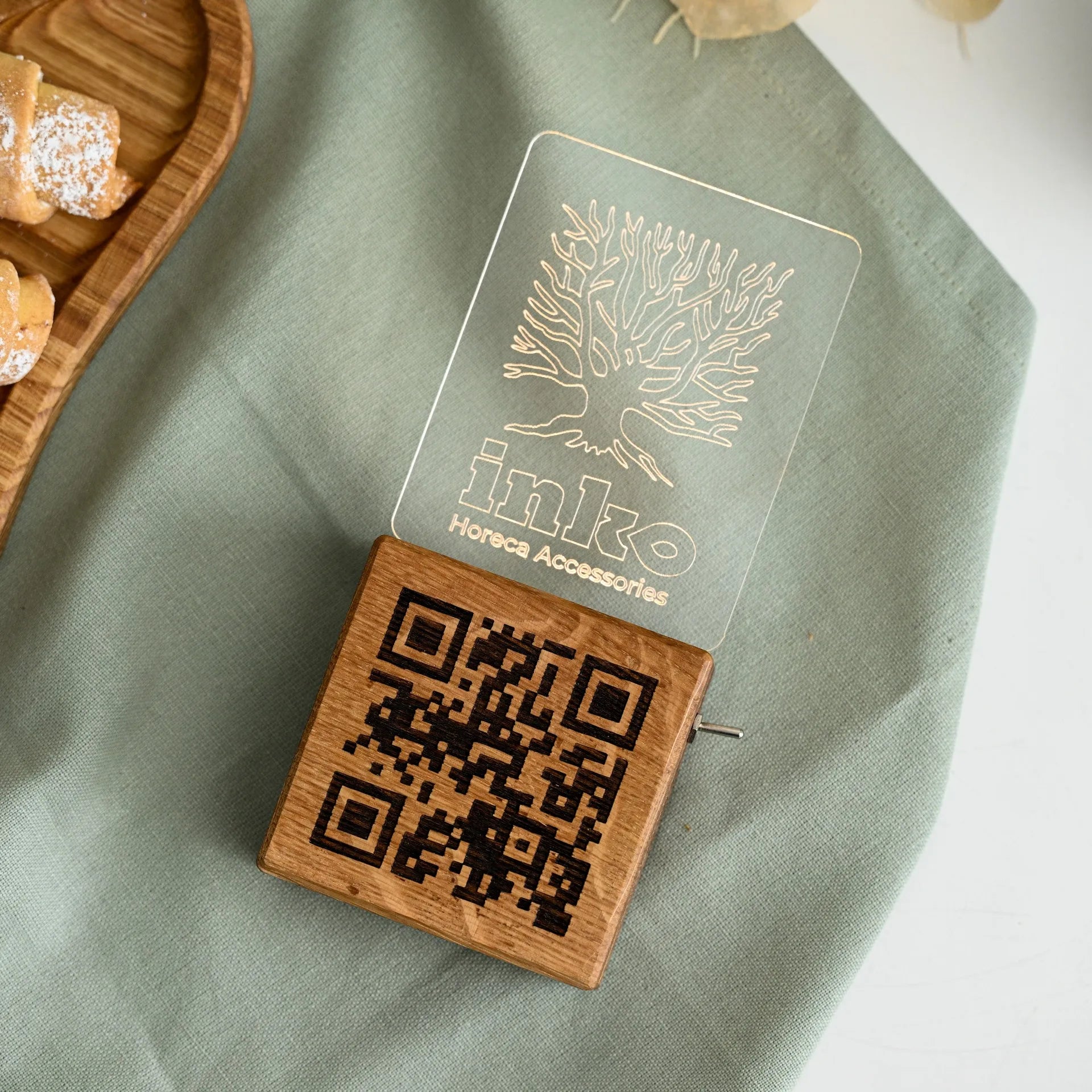 Illuminate your brand with our QR code display solutions.