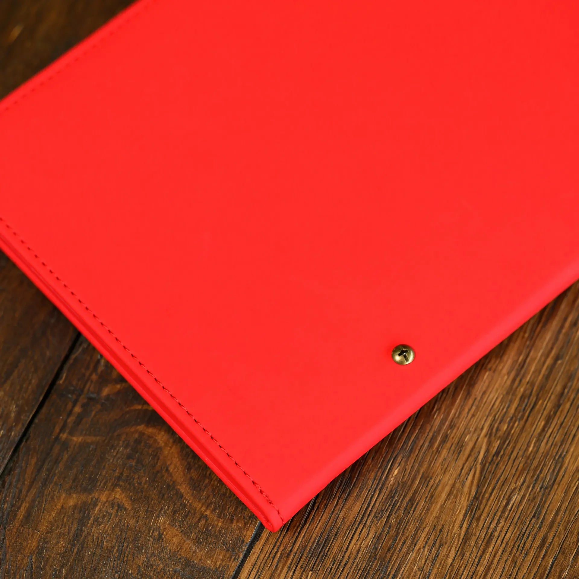 PU Leather Menu Folder with hidden screws (FM02A7)