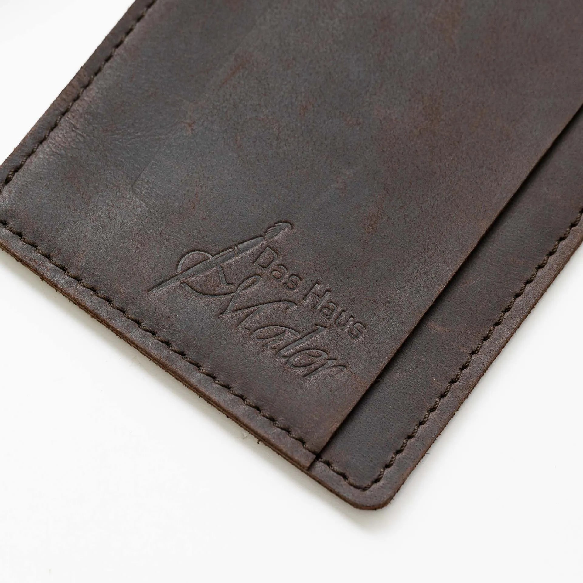 Luxurious Leather Receipt Holder: Ensure a premium experience with an embossed leather receipt holder.