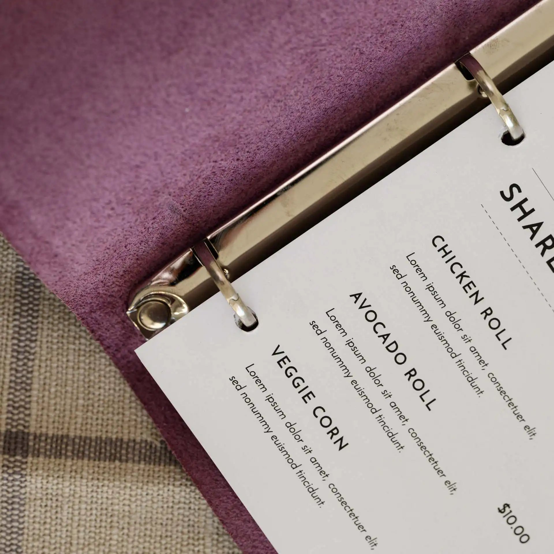 Exquisite Wine List Menu Folder, presenting your wine offerings with elegance, enhances the overall dining experience for your discerning guests.