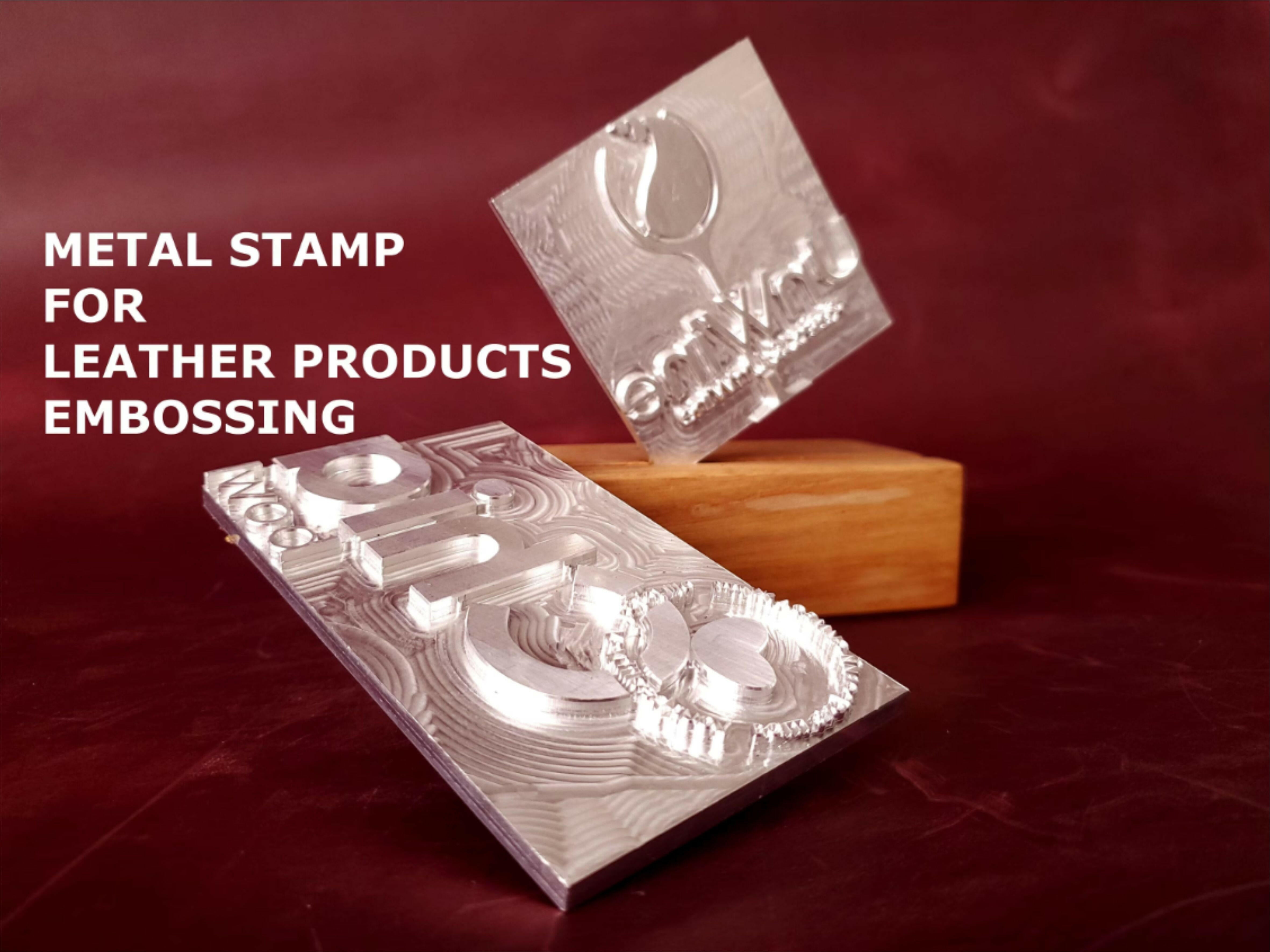 Debossing stamp for leather products buy at the best price