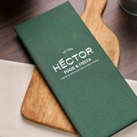 Fabric Restaurant Wine List Cover (TM02A6)