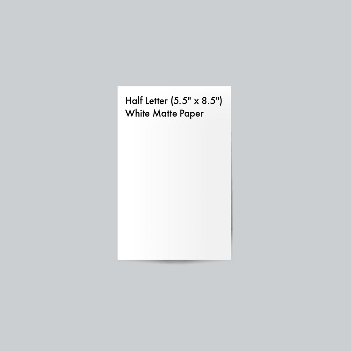 Half Letter (5.5