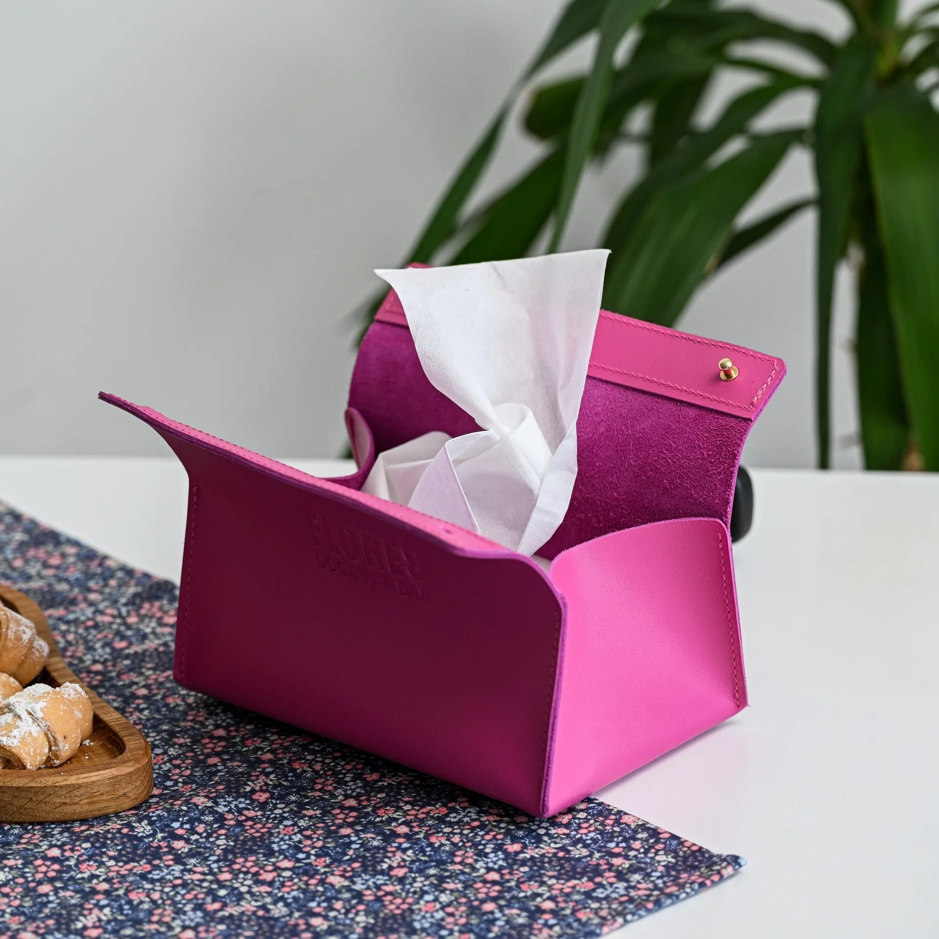 Leather Tissue Box (LNH04) - inkohoreca - shop