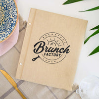 Linen Imitation Menu Covers (TM01A4)