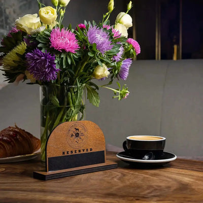 Restaurant Reserved Table Sign