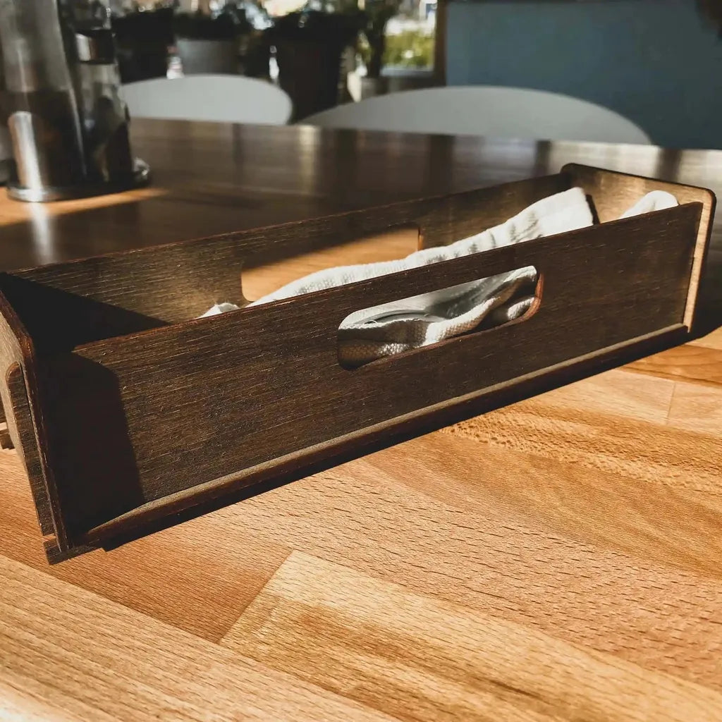 Wooden Cutlery Box (CHW03)