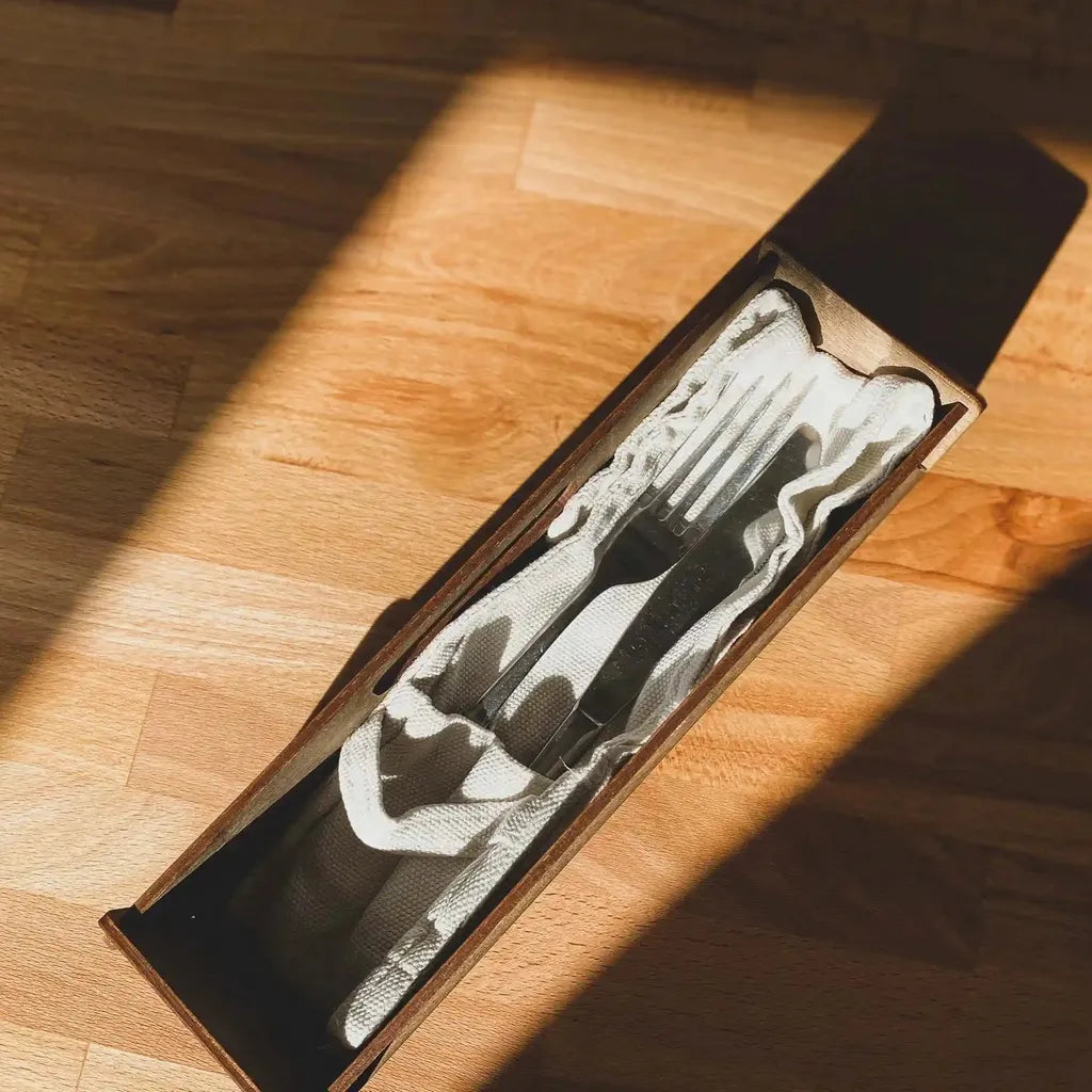 Wooden Cutlery Box (CHW03)