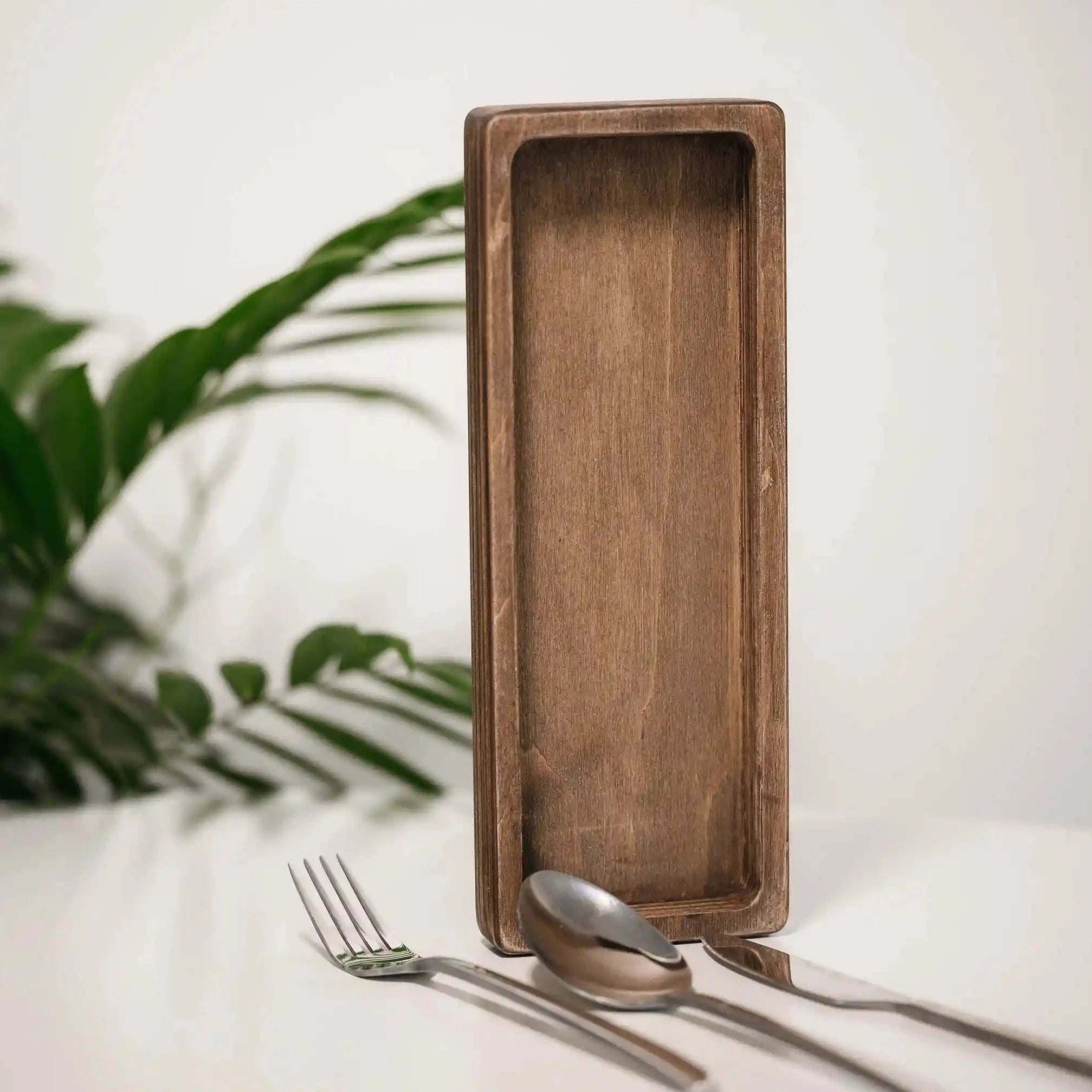 Wooden Cutlery Holder