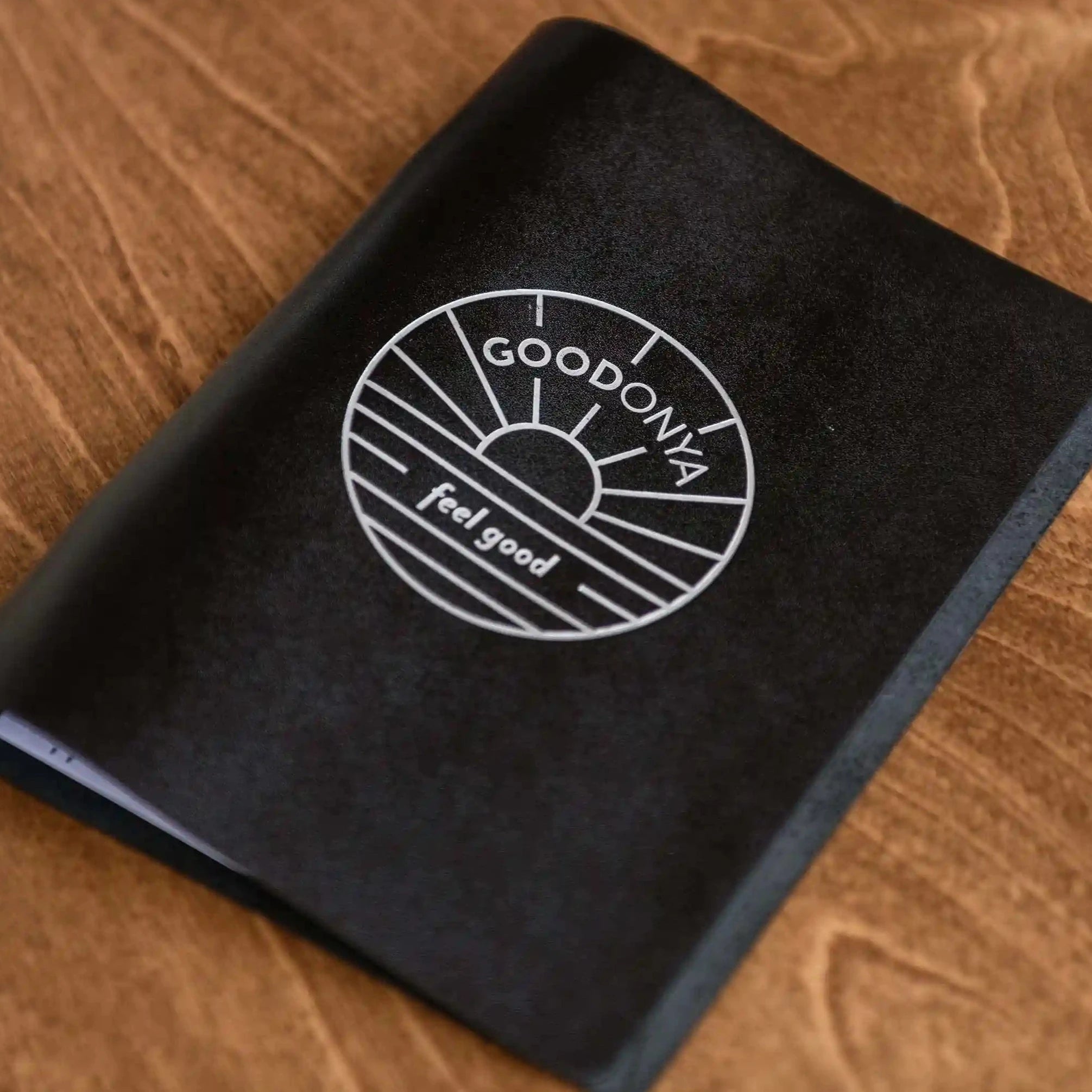 Simple Leather Menu Cover with Ring Binder Mechanism