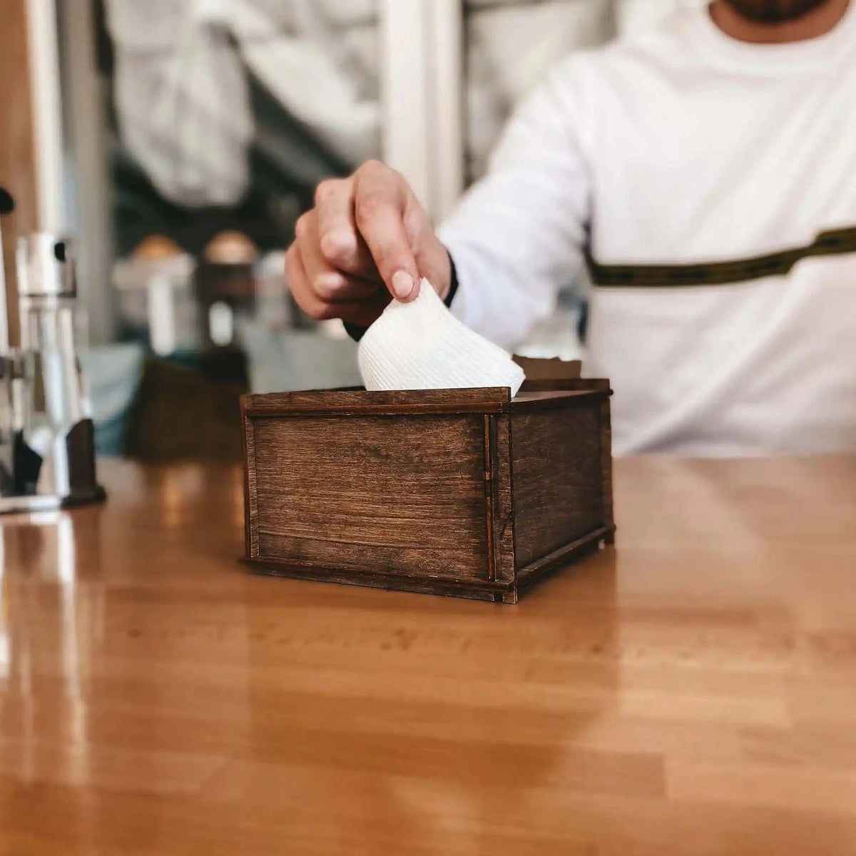 Wooden Napkin Holder - inkohoreca - shop